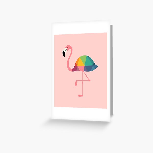 Item preview, Rainbow Flamingo designed and sold by AndyWestface.