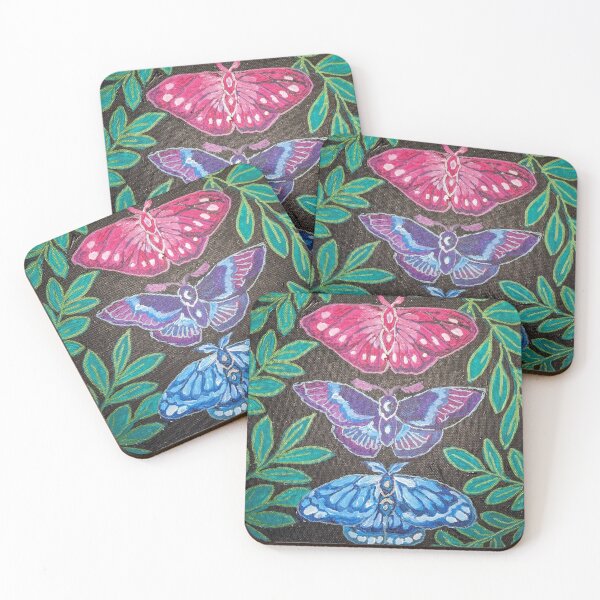 Item preview, Moonlight Moths designed and sold by Void Candy.