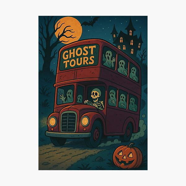 Artikel-Vorschau von Halloween-Vintage-Geist, designt und verkauft von Eleanora193.