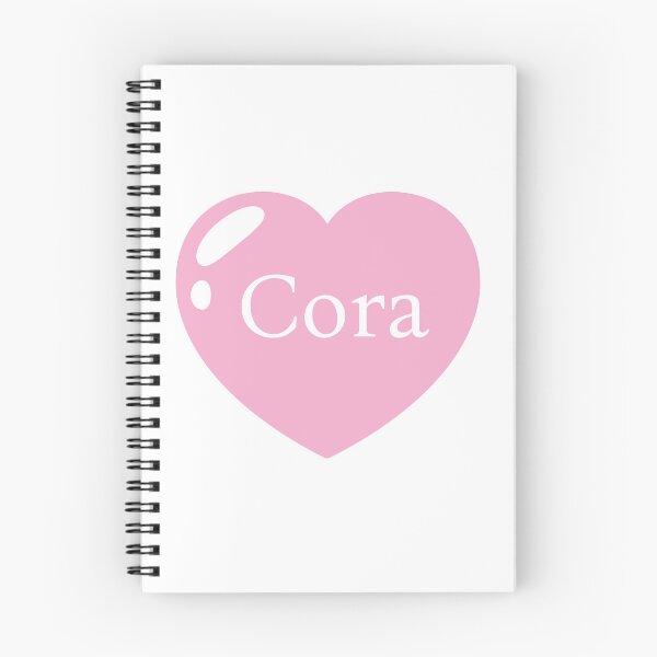 Item preview, Cora Name with Pink Heart  designed and sold by Monika Howarth.