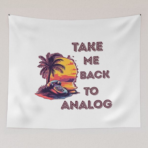 Item preview, Take Me Back to Analog | Unplugged Summer Series designed and sold by PandiCom.