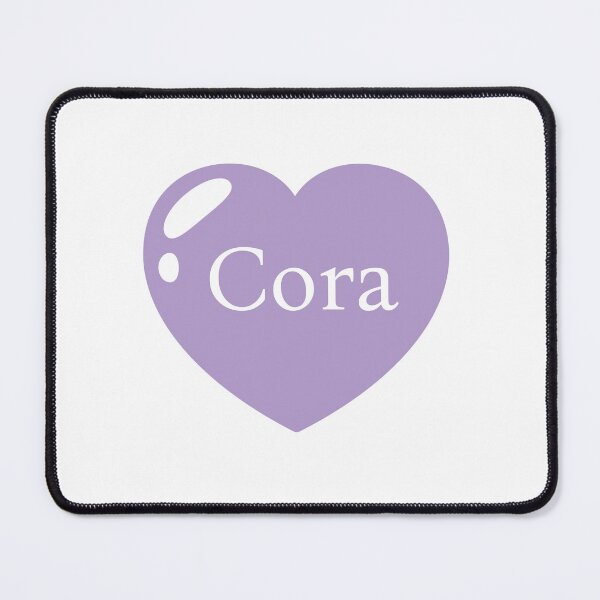 Item preview, Cora Name with purple Heart  designed and sold by Monika Howarth.