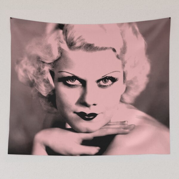 Item preview, Jean Harlow in pink and black designed and sold by carmencuarzo.