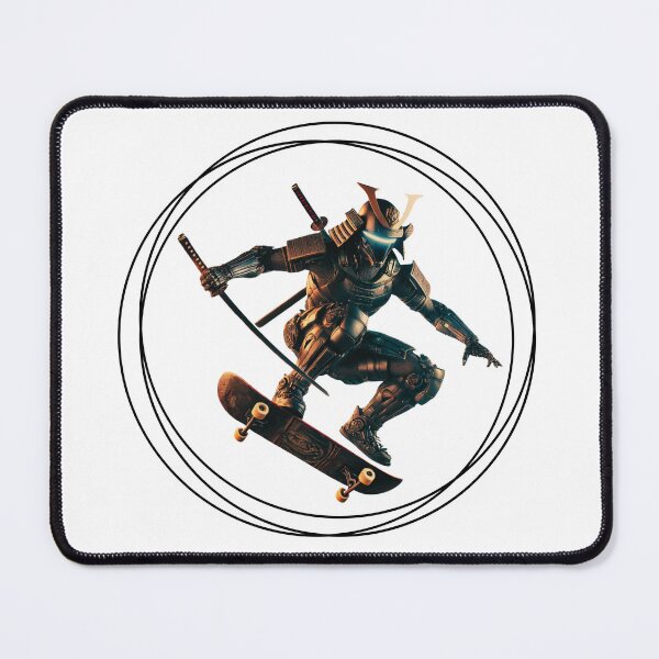 Item preview, Skateboarding samurai. designed and sold by AndrewYoko.