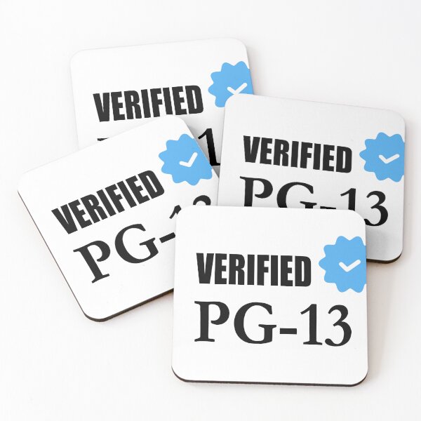 Item preview, Verified PG-13 – Slightly Wild, Mostly Wholesome designed and sold by GriffinRey.