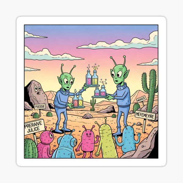 Item preview, Sip Happens on Planet Zog! designed and sold by Priyanshu-kaii.