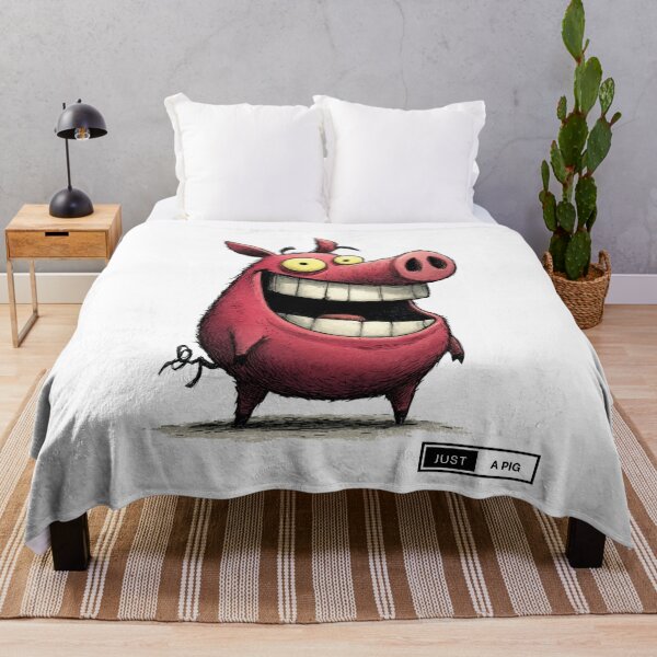 Item preview, Cute cartoon pig - Just a pig design designed and sold by CleanDecor.