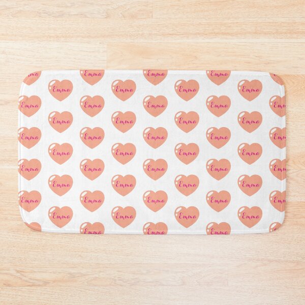 Item preview, Emma Name with orange Heart  designed and sold by Monika Howarth.
