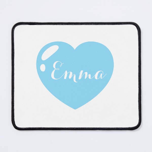 Item preview, Emma Name with blue Heart  designed and sold by Artbymonika.