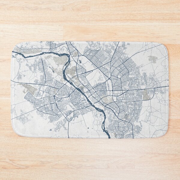 Item preview, Mosul City Map of Iraq - Coastal designed and sold by deMAP.