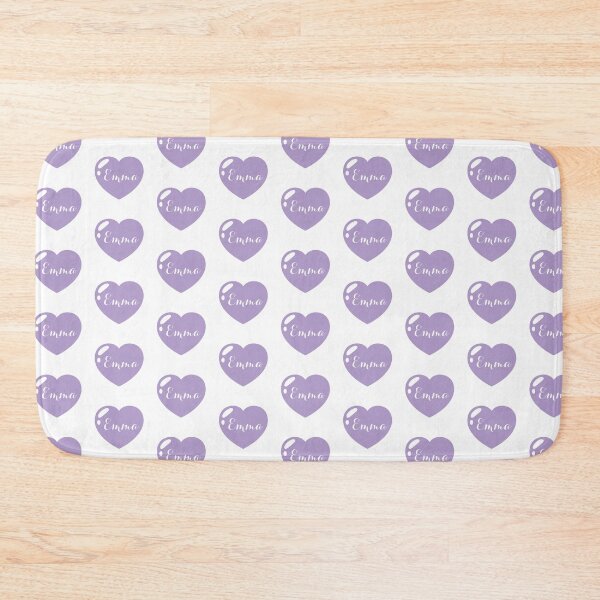 Item preview, Emma Name with purple Heart  designed and sold by Monika Howarth.