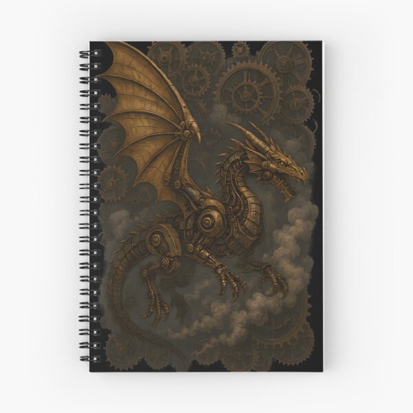 Item preview, Steampunk Dragon – Mechanical Fantasy Beast designed and sold by Uglyandcute.