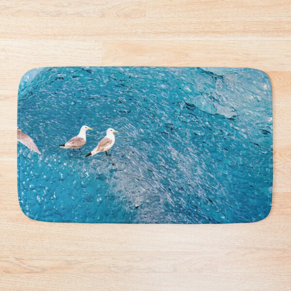 Item preview, Seagulls on blue ice, Endicott Arm, Alaska designed and sold by Steven Weeks.