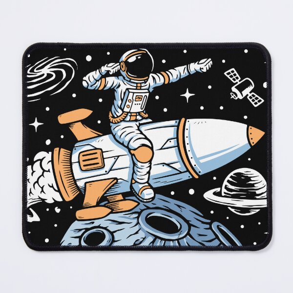 Item preview, Astronaut Rocket With Skull Planet designed and sold by Jcat7.