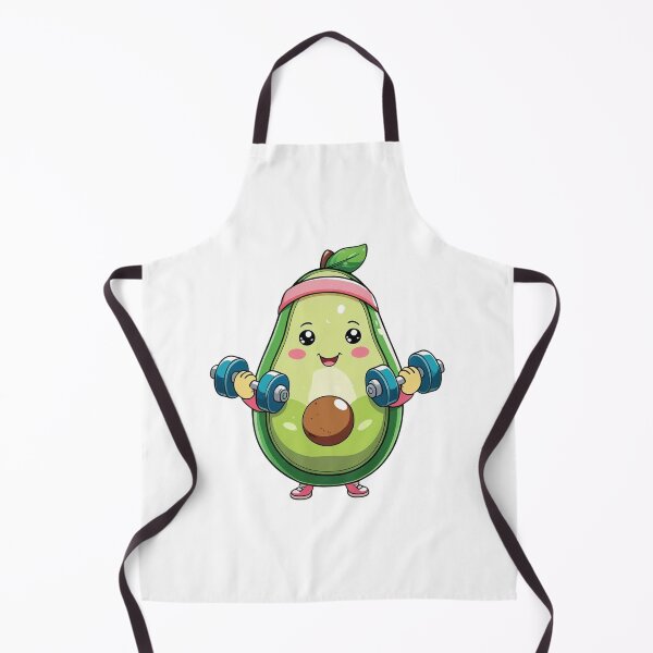 Item preview, Kawaii Avocado Lifting Weights designed and sold by BestZoneStore.