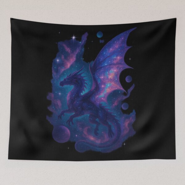 Item preview,  Cosmic Galaxy Dragon designed and sold by Uglyandcute.