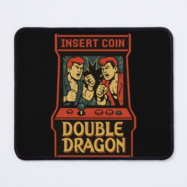 Item preview, Double Dragon Design – Retro fan art of the ultimate beat'em up designed and sold by elsotanodelcine.