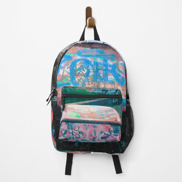 Item preview, Colorful Graffiti on Abandoned Vintage Car designed and sold by Dryft7.