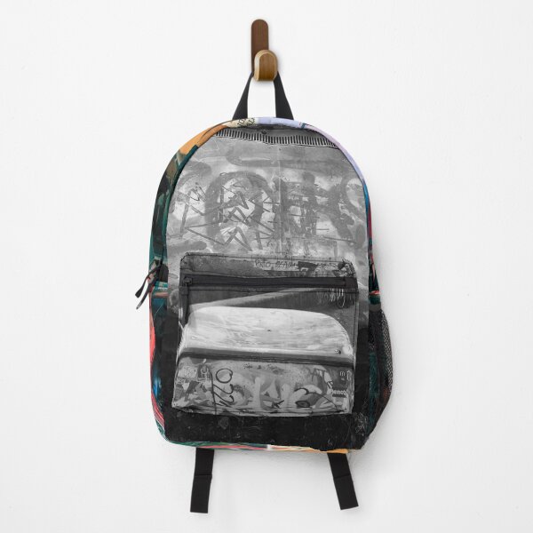 Item preview, Colorful Graffiti on Abandoned Vintage Car designed and sold by Dryft7.