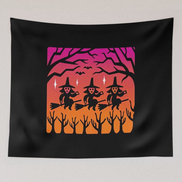 Item preview, Witch Coven in Flight designed and sold by SignumShop.