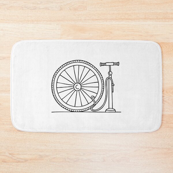 Item preview, A bicycle tire being inflated with an air pump designed and sold by rasagamastore.