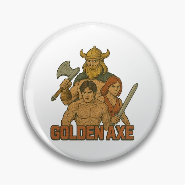 Item preview, Golden Axe Design – Retro pixelated sword, magic, and revenge fan art designed and sold by elsotanodelcine.