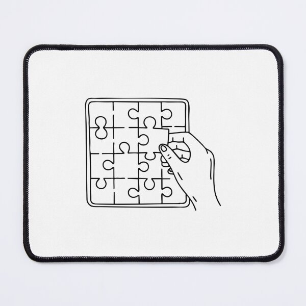 Item preview, Hand placing the final piece into a puzzle designed and sold by rasagamastore.
