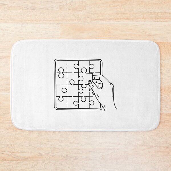 Item preview, Hand placing the final piece into a puzzle designed and sold by rasagamastore.