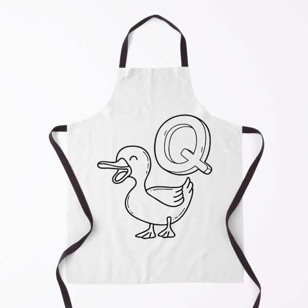Item preview, An Illustration of letter Q stand for Quack designed and sold by rasagamastore.