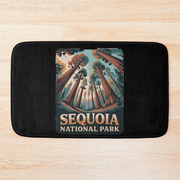 Item preview, Sequoia National Park Retro Vintage Classic Camping Hiking designed and sold by trendyzcom.