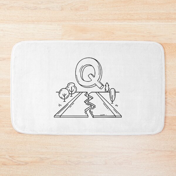 Item preview, An Illustration of letter Q stand for Quake designed and sold by rasagamastore.
