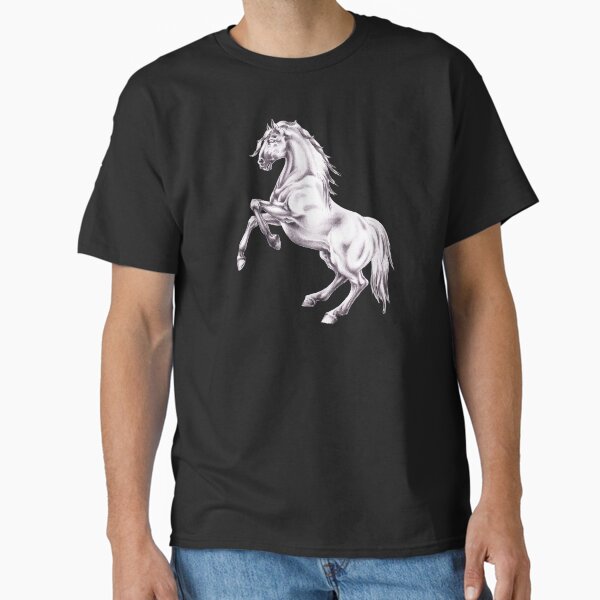 Meine Pferde Zeichnungen G S D1G1TAL-M00DZ by MarliesBugmann Classic T-Shirt