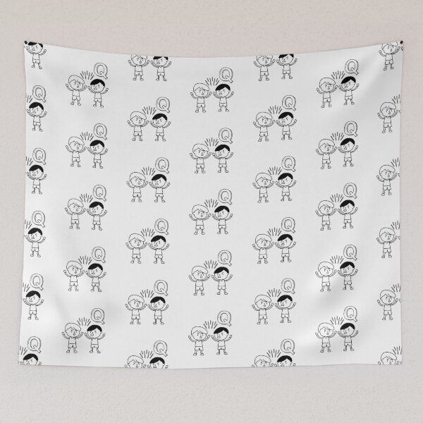 Item preview, An Illustration of letter Q stand for Quarrel designed and sold by rasagamastore.