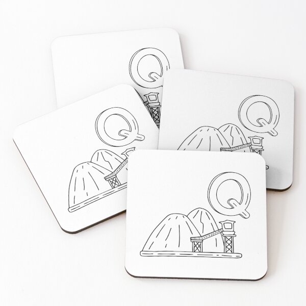Item preview, An Illustration of letter Q stand for Quarry designed and sold by rasagamastore.