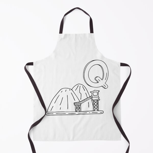 Item preview, An Illustration of letter Q stand for Quarry designed and sold by rasagamastore.