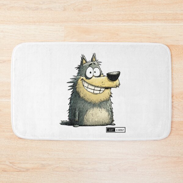 Item preview, Wild cartoon wolf - Just a wolf collection designed and sold by CleanDecor.