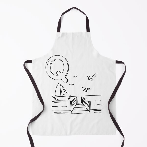 Item preview, An Illustration of letter Q stand for Quay designed and sold by rasagamastore.