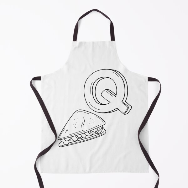 Item preview, An Illustration of letter Q stand for Quesadilla designed and sold by rasagamastore.