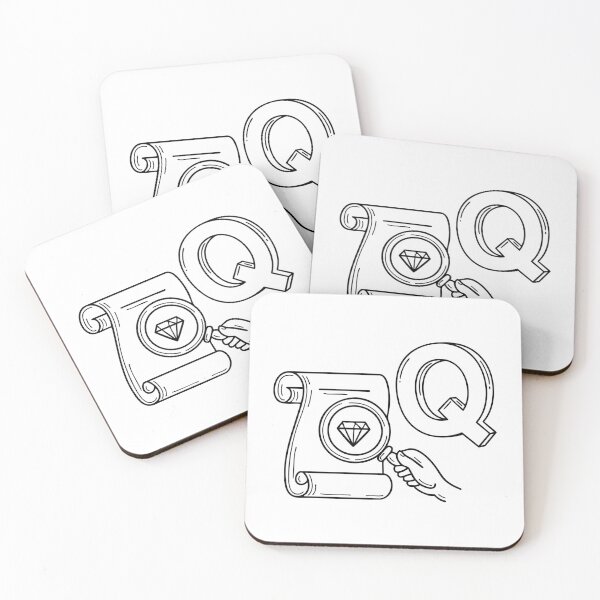 Item preview, An Illustration of letter Q stand for Quest designed and sold by rasagamastore.