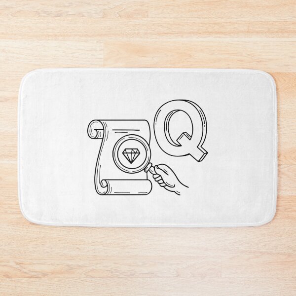 Item preview, An Illustration of letter Q stand for Quest designed and sold by rasagamastore.