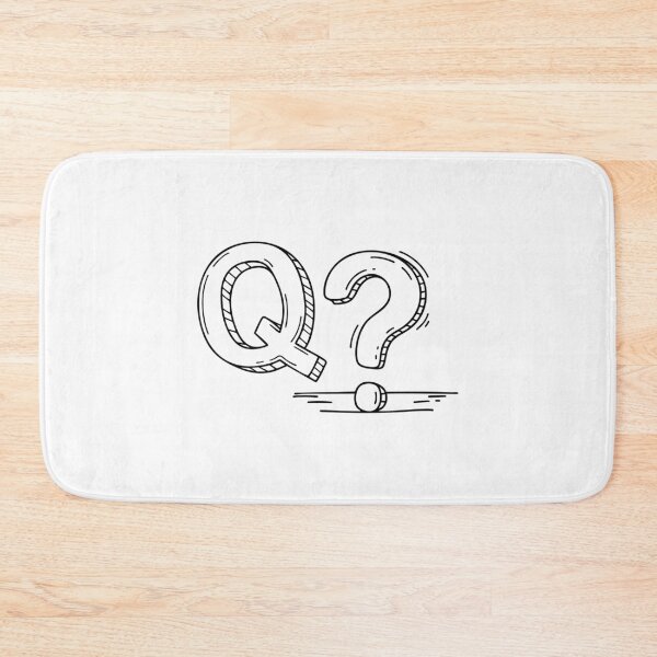 Item preview, An Illustration of letter Q stand for Question designed and sold by rasagamastore.