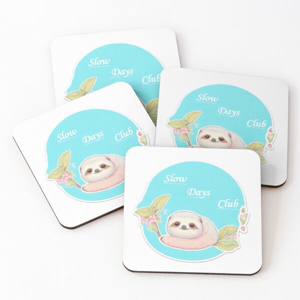 Item preview, Slow Days Club Cute Sloth - AI Art designed and sold by FormIsle.