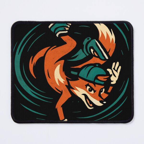 Item preview, Breakdance Fox Street Style designed and sold by ToonVibeWorks.