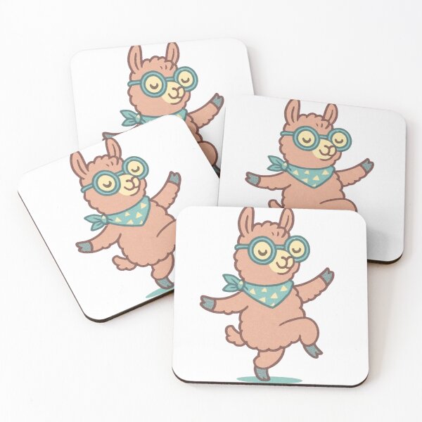 Item preview, Cool Llama Dance Party designed and sold by ToonVibeWorks.