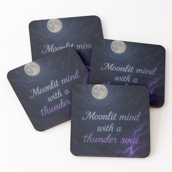 Item preview, Moonlit Minds with a Thunder Soul designed and sold by MidnightMoodCo.