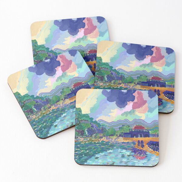 Item preview, Ninh Binh Vietnam,  Bridge to temple designed and sold by Toby Evans.