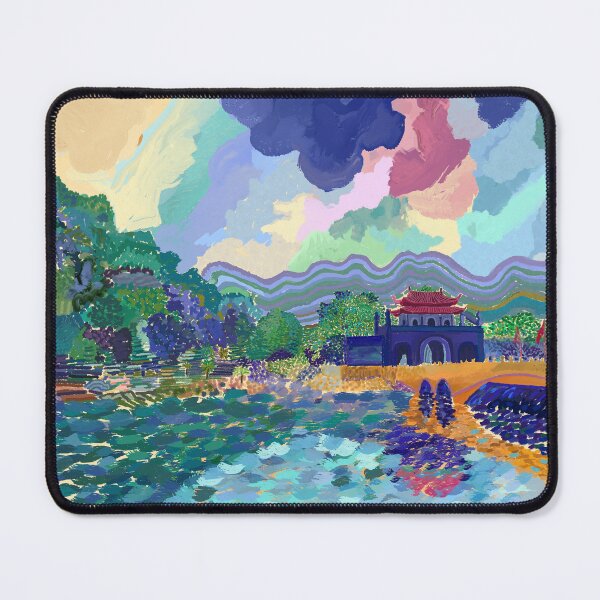 Item preview, Ninh Binh Vietnam, Bridge to temple designed and sold by Toby Evans.