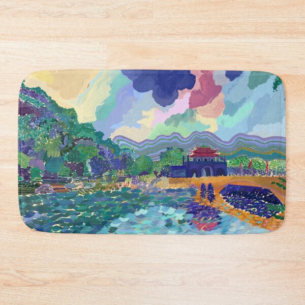 Item preview, Ninh Binh Vietnam,  Bridge to temple designed and sold by Toby Evans.