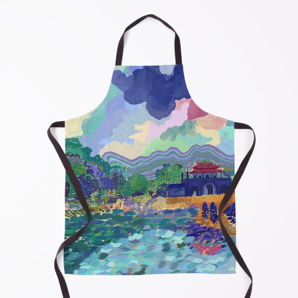 Item preview, Ninh Binh Vietnam, Bridge to temple designed and sold by Toby Evans.