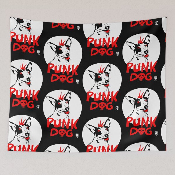 Item preview, Punk dog designed and sold by Rockerbeard.